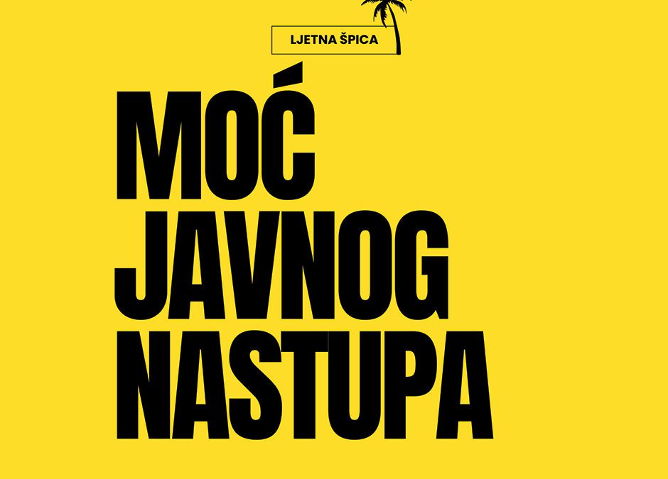 Video edukacija – Moć javnog nastupa